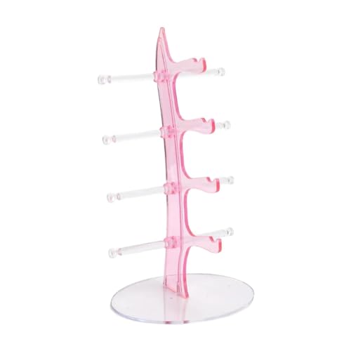 Rangement polypropylène pour lunettes la solution rose anti-rayures de bureau - 2