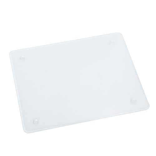 Tabla para hornear y cortar de vidrio templado 11x14 pulg miniatura 1