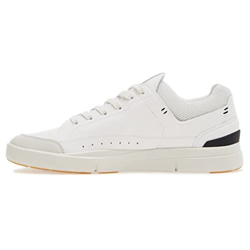 On Mens The Roger Centre Court Synthetic Leather White Surf Trainers 12 US3