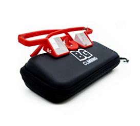 BG Climbing Belay Glasses (Red)