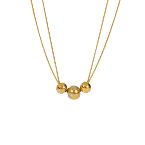 Collier épais avec pendentif sphérique : le cadeau tendance idéal pour femme et fille
