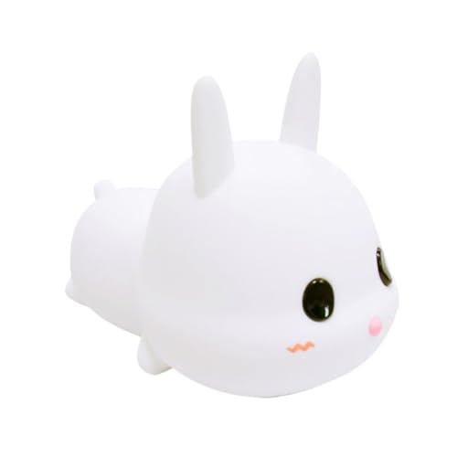 Veilleuse tactile lapin iplusmile : rituel de sommeil dans la chambre bébé