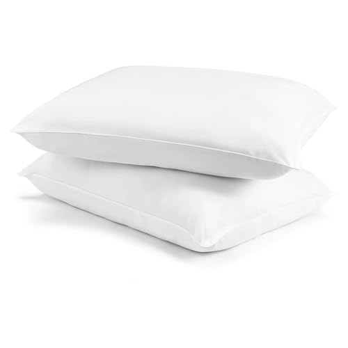 Set 2 Almohadas de Microfibra Suaves Talla Estándar