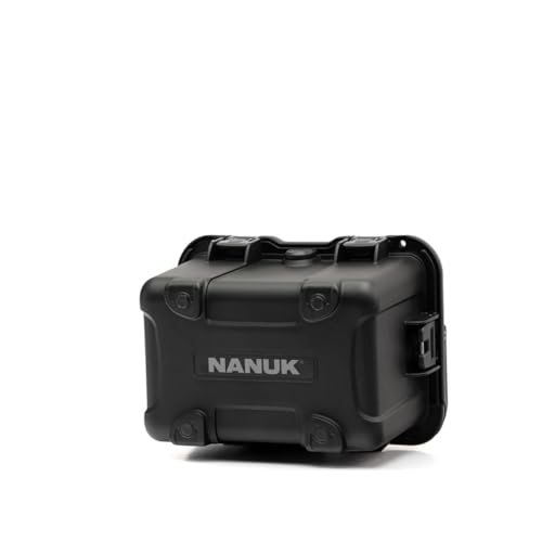 Image of NANUK T20 Waterproof Storage Box - Compact Camping Storage & Gear Box for Outdoor, Marine & Boat Use - Dustproof, Impact-Resistant Hard Case (12.9 inch x 9.7 inch x 10.3 inch) - Black