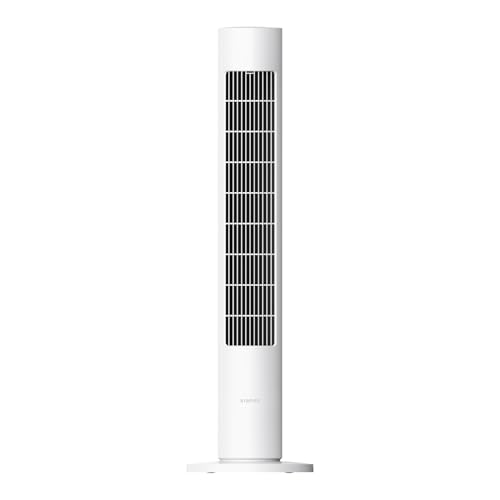 XIAOMI Smart Tower Fan 2 - Standventilator 150 Oszillation mit natürlichen Luftprofilen Energiesparend Ultra Leise 28.7dB(A) App-Steuerung Weiß