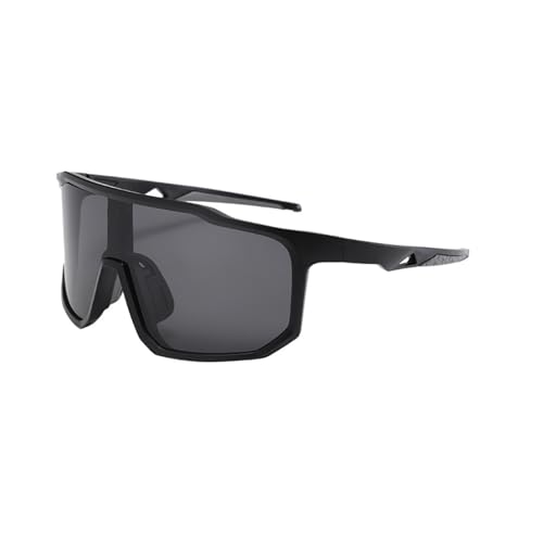Lunettes de cyclisme grande monture et protection UV avec verres panoramiques de sport