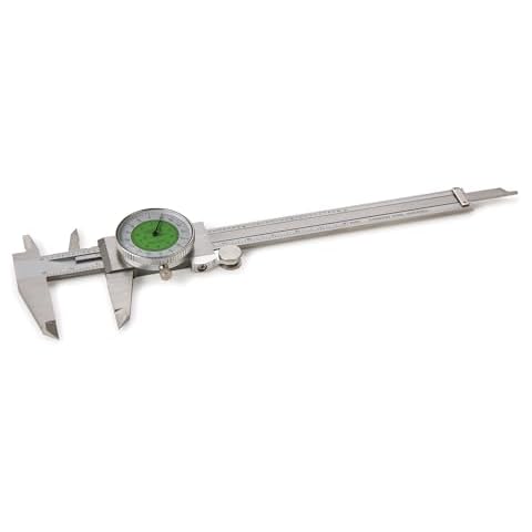 iGaging Dial Caliper 6" Fractional & Decimal Inch Combination Dual Scale Cover