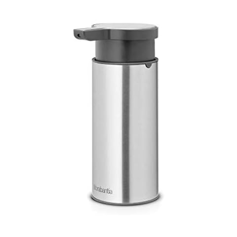 Brabantia 481208 Matt Steel Soap Dispenser Cover