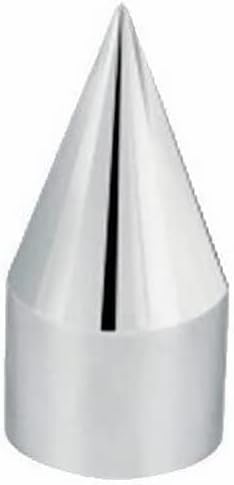 15 Pack Chrome Spike Hex Nut Bolt Press On Covers Car & Truck Motorcycle - 7/16" Style-9856-7313