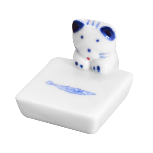 箸置き 犬 猫 陶器 箸 置き カトラリー レスト かわいい 好物犬猫 ネコ ねこ イヌ いぬ 可愛い おしゃれ キッチン雑貨 はしおき はし置き 箸置 カトラリーレスト 箸 置き 箸休め 食器(B:猫)