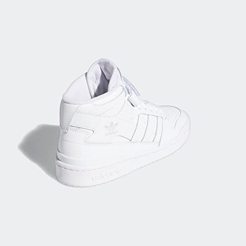 Adidas Originals Forum Mid Sneaker, White/White/White, 6 Us Unisex Big Kid #TOP5