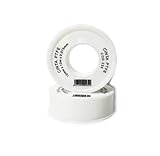Brightium Cinta de PTFE blanca, 12x12x0,075mm, con tapa y carrete; ideal...