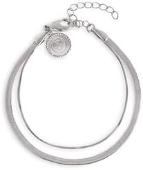 Double Lisse Tail Stainless Steel Bracelet image 3