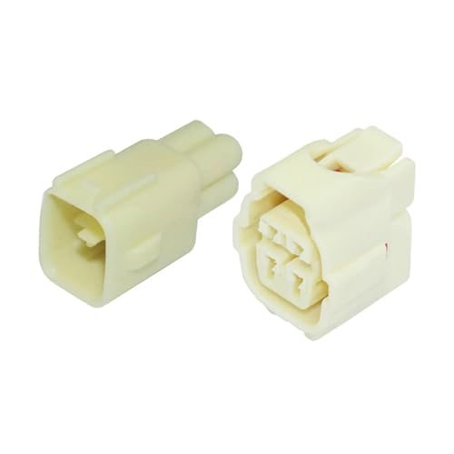 Connecteur 4 broches DJ7043Y-2.2 blanc avec verrouillage sécurisé et cosses