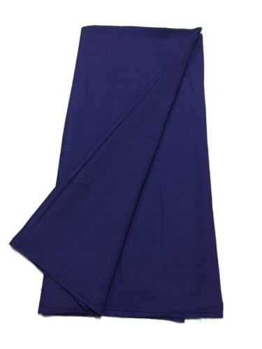 Image of BKRKJ Women's Lizibizi Cotton Unstitched Dress Material Plain Fabric by Meter for Sewing Suit,Salwar,Blouse,Shirt,Kurta,Pyjama,Pathani,Kameez,Chudidar,Patiyala (Navy Blue 20, 1 Meter)