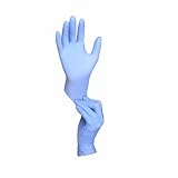 Global Food Hygiene Nitrilhandschuhe | Einweghandschuhe | blau | puderfrei | beidhändig |...
