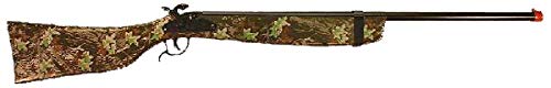 Camouflage Hex Double Barrel Shotgun Solid one-Piece Wood Stock, Two Painted Steel Barrels, die-cast Double Hammer, Double Action Mechanism with Single Trigger. Will fire one at a time on e