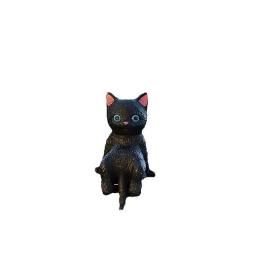 Image of Craft Figurine Computer Monitor Decors Office TV Monitor Small Cat Statue Style A| Decorative Figurine | Home Decor Idol | Showpiece