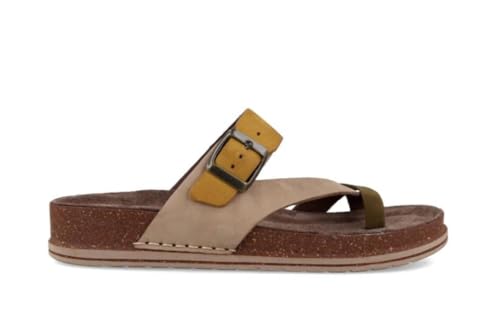 WALK & FLY Sandalias planas bio Portobello 7447 48050 para mujer - Mujer color: multicolor talla: 39
