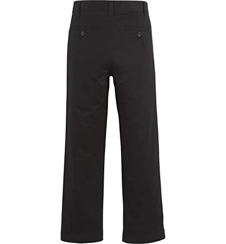 Tommy Hilfiger Boys Adjustable Pleated Twill Cotton Pant, Kids School Uniform2