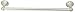 Better Home Products Waterfront Towel Bar Set, 18", Satin Nickel