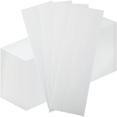 Zhehao 2000 Pcs Silverware Churro Bags White Kraft Sleeves Paper Cookie Bags Silverware Paper Utensil Sleeves for Bakery Treats Pretzel Rods Candy Cookies Kitchen 3.1 x 9.8 Inch