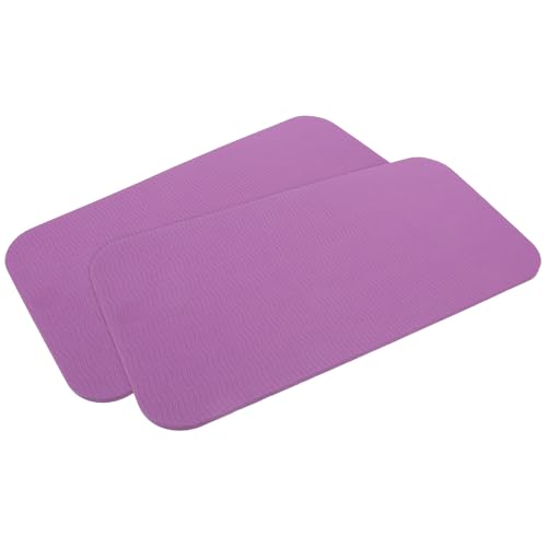 NOLITOY Lot de 2 Coussins de Jardinage en TPE Imperméables Antidérapants 34X17X06 CM Protège-Genoux Confortables pour Désherbage Plantation et Bricolage en Extérieur Tapis de Jardin