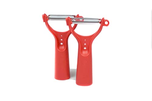 Tupperware Schäler Gemüseschäler Universalschäler rot (2) Gemüse NEU