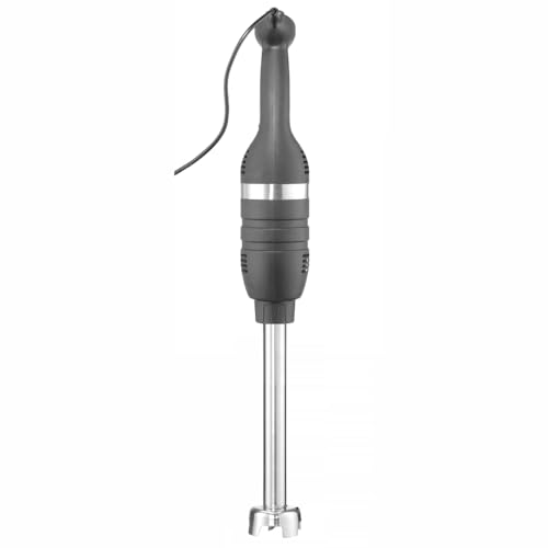 MBH - Batidora de brazo 500 profesional con velocidad variable y ejes intercambiables. Batidora de mano industrial con velocidades variables para hosteleria. (400 mm)