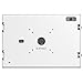 Compulocks iPad Air M2 & M3 13” Apex Secured Enclosure Wall Mount for Secure Tablets, Durable Display Stand, Ideal for Retail, Kiosks, Home & Office - White