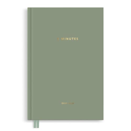BIROYAL 5 Minute Journal - A5 Mental Health Gratitude Journal for Women & Men - 20 Weeks Undated Self Care Journals for Women - Daily Journals with Prompts for Happiness Mindfulness - Self Care Gift