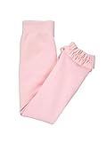 RuffleButts Baby/Toddler Girls Footless Ruffled Tights - Pink, 0-6m
