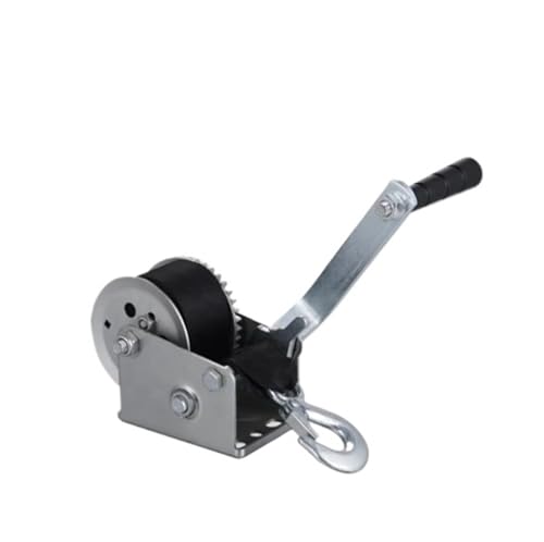Cabrestante manual 600 lbs con cable de acero miniatura 3