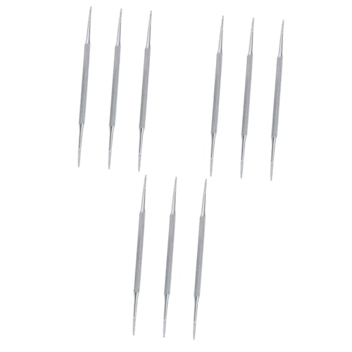 FOYTOKI 3sets Toenail Nail Cleaners Cuticle Remover Spoon Nail Cuticle Spoon Pusher Tool Ingot Tool Set 3pcs*3