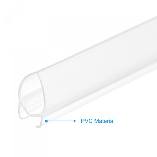 Image of MECCANIXITY PVC Poster Hanger Rail Poster Strip Bar 70cm /28inch Clear with Clips for Poster, Map, 4 Set
