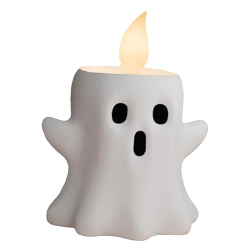 Statue fantôme d'halloween mignon, figurine de fête à offrir pour automne