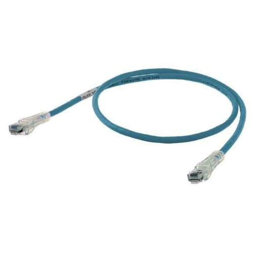Cable Ethernet Cat 6 azul 10 ft miniatura 1