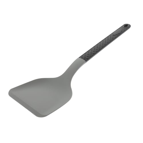 Uonlytech Silikonspatel für Antihaftbeschichtete Töpfe Langer Griff zum Anbraten und Servieren Hitzebeständiger Kochlöffel für Küche und Backen
