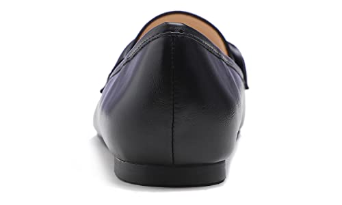 Image of FEVERSOLE Women's Loafer Flat Pointed Fashion Slip On Comfort Driving Office Shoes