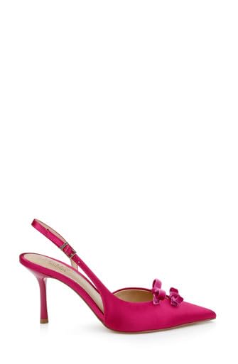 Jewel Badgley Mischka Ellery Pointed Toe Slingback Pumps3