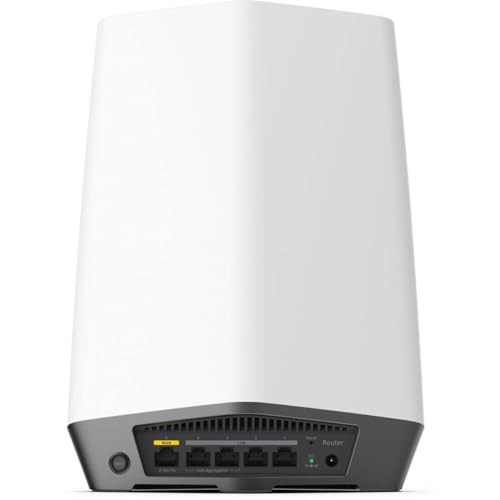 Image of NETGEAR Orbi Pro WiFi 6 Tri-band Mesh System (SXK80) | Router with 1 Satellite Extender for Business or Home | Coverage up to 6,000 sq. ft. and 60+ Devices | AX6000 802.11 AX (up to 6Gbps) (Pack of 2)