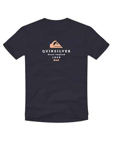 Quiksilver Homme First Fire T-shirt, Bleu, XXL EU