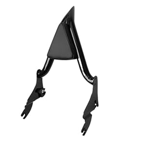 Sleniptar Motorcycle Backrest Motorcycle Black Detachable Rear Passenger Backrest Fit For Harley Touring Road King Electra Glide Ultra Limited 2009-2021 Rear Backrest 12 21jwh9tjpll. sl500 . ss300