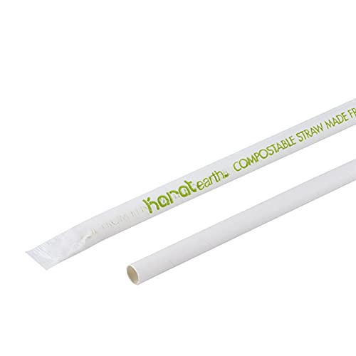 Karat Earth KE-C9340W Pitillos gigantes de papel blanco 9" miniatura 2