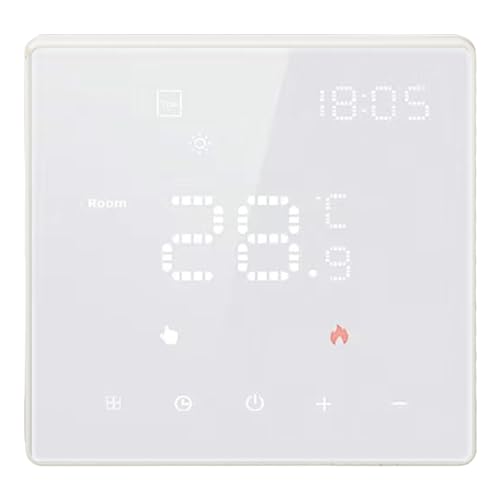 Termostato WiFi Inteligente para Casa Programável Com Aplicativo,...