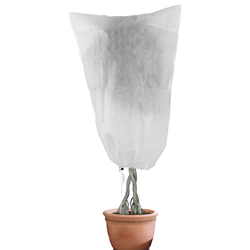 Velity Housses Hivernage Plante Exterieur, 80x120cm Housses de Protection pour Plantes, Voile...