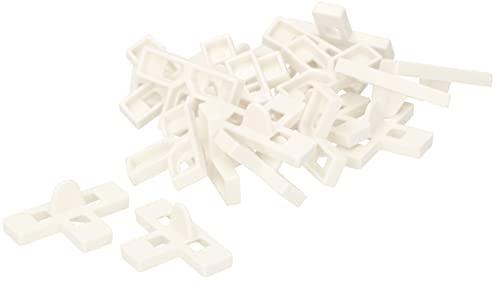 KOTARBAU® Cruceta para baldosas T, 10 mm - 20 unidades, Separadores para juntas, Espaciadores, Clips de nivelación de baldosas, Cruceta separadora en T para azulejos,
