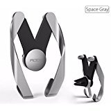 AutoBot Universal Car Air Vent Mount Phone Credle holder Adjustable Bracket Stand Fit for Most Smartphones (GRAY)