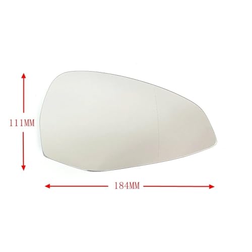 Espejo retrovisor lateral con calefacción y gran angular para A4 y A5 2