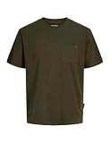 JACK & JONES Jjedover Slub tee SS Noos